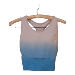 Pink by Victoria's Secret sports bra M seamless lightly lined Workout